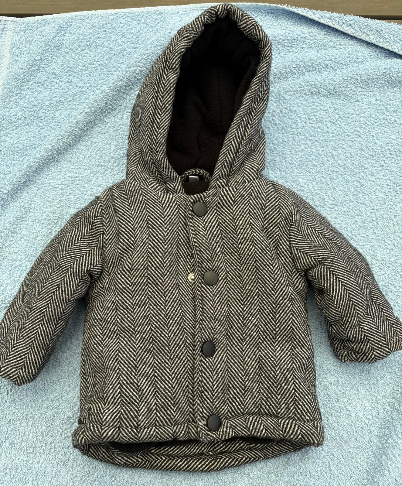 Grijs Kinderjasje, Enfants & Bébés, Vêtements de bébé | Taille 62, Enlèvement, Utilisé, Garçon ou Fille, Manteau