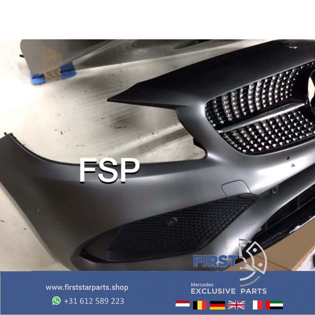 W176 Facelift AMG Voorbumper Mercedes A Klasse COMPLEET 2013, Utilisé, -, Avant, -