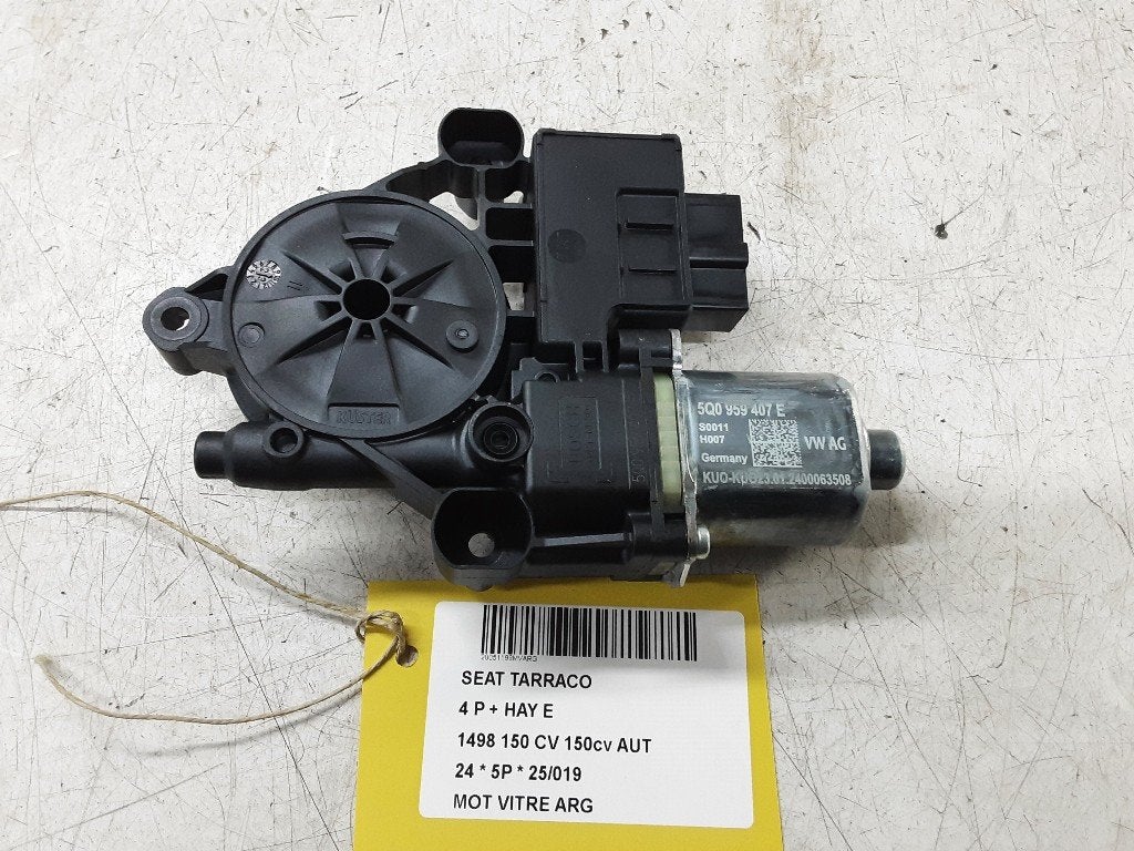 MOTOR RAAMMECHANIEK LINKS ACHTER Seat Tarraco (5Q0959407E), Gebruikt, Service@seat.de, Seat Deutschland GmbH, Achter