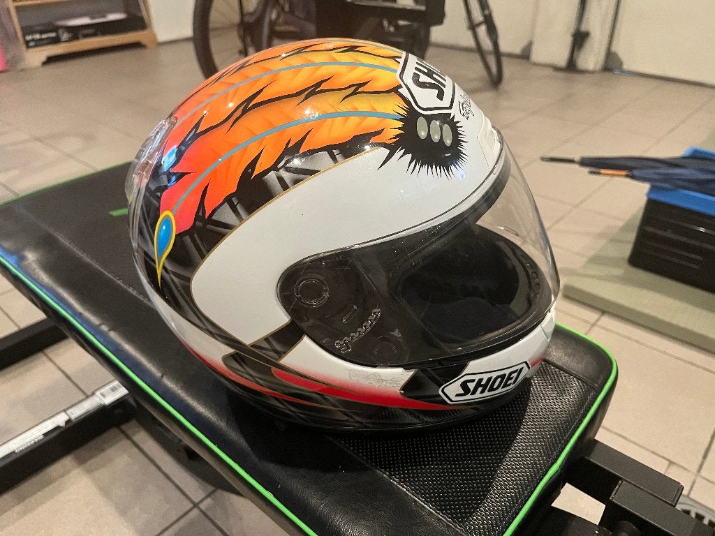 Shoei Scott Russell Replica helm, Motoren, Ophalen, M, Dames, Integraalhelm