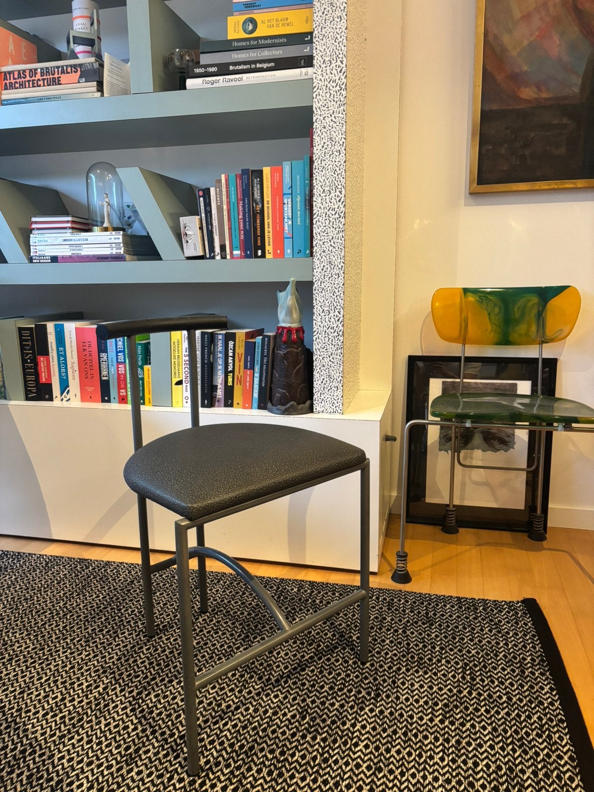 Vintage design stoelen 2 + 1 gratis, Huis en Inrichting, Ophalen, Gebruikt