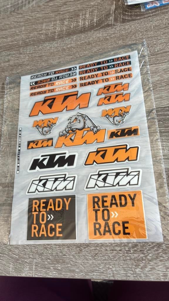 KTM stickers, Motoren, Ophalen of Verzenden