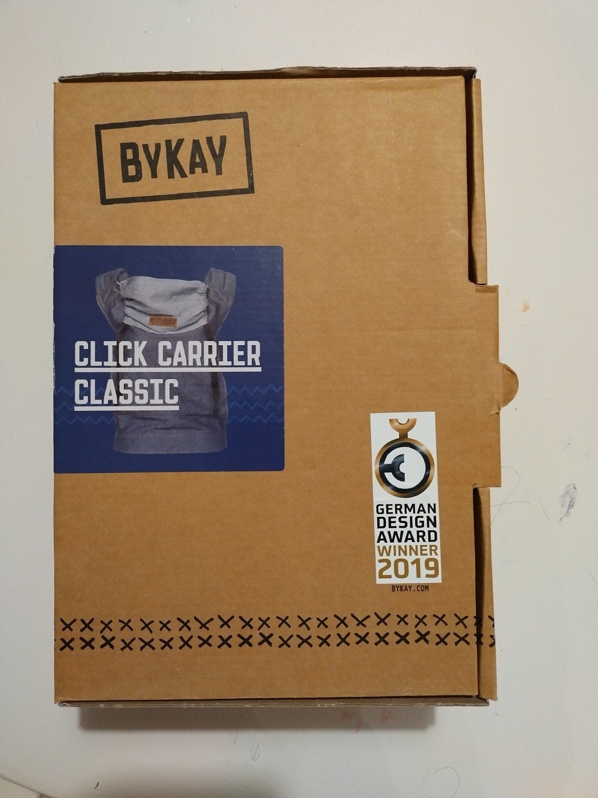 byKay draagzak met originele verpakking (nieuwstaat), Kinderen en Baby's, Babydragers en Draagdoeken, Ophalen of Verzenden, Draagzak