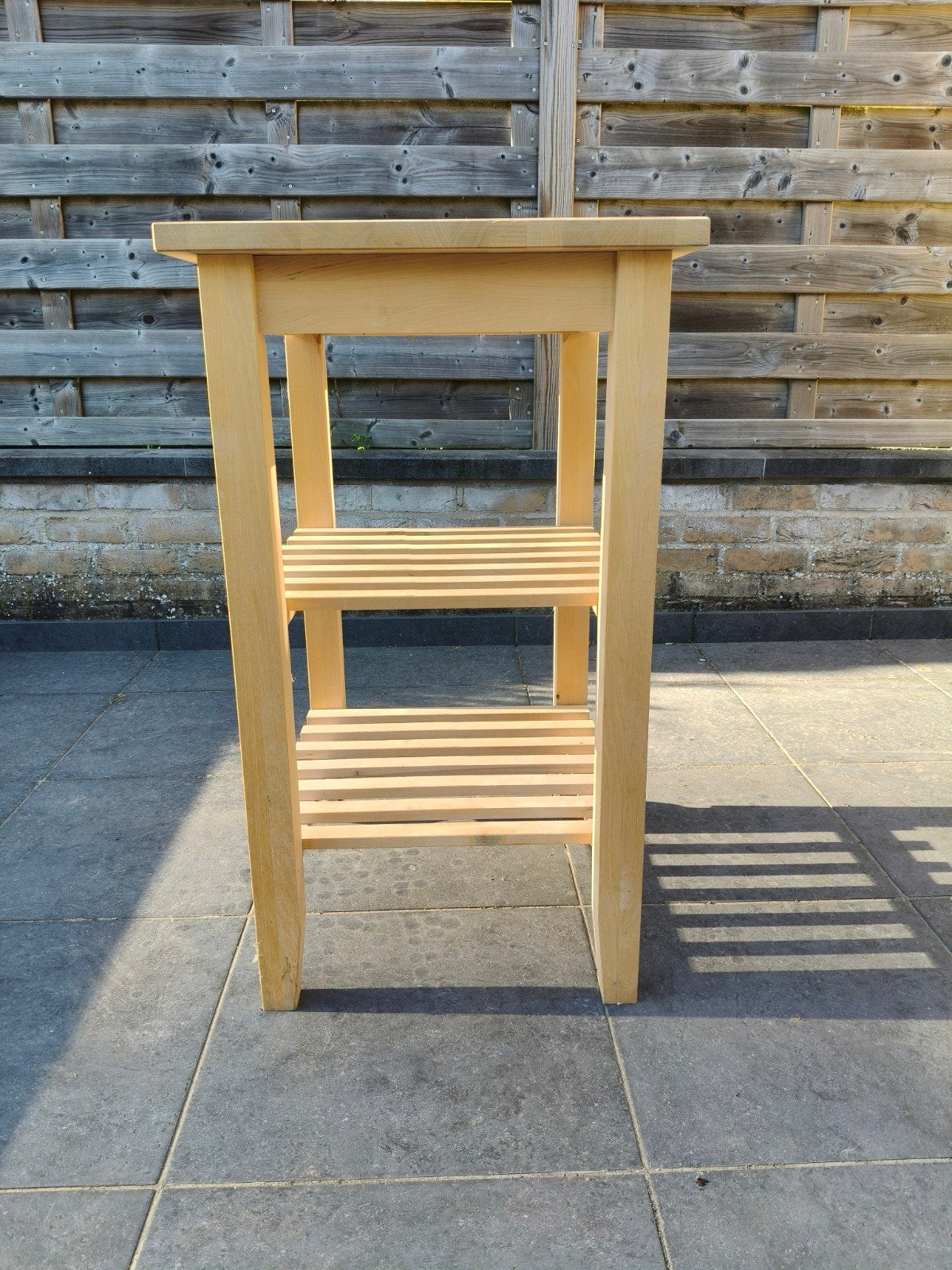 Keukentrolley houten roltafel, Ophalen, Gebruikt, Hout, IKEA