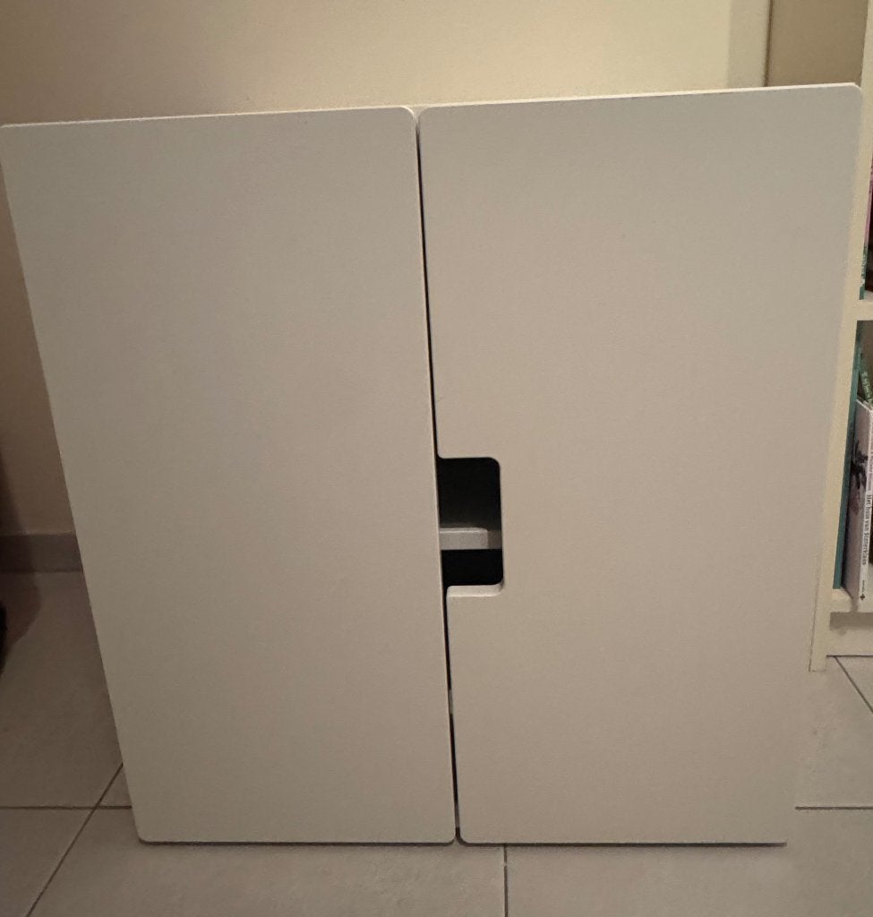 Lage witte kast, Ophalen, Zo goed als nieuw