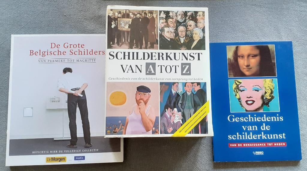 kunstboeken 4: geschiedenis en theorie, Enlèvement ou Envoi, Comme neuf, Autres sujets/thèmes, DIVERSEN