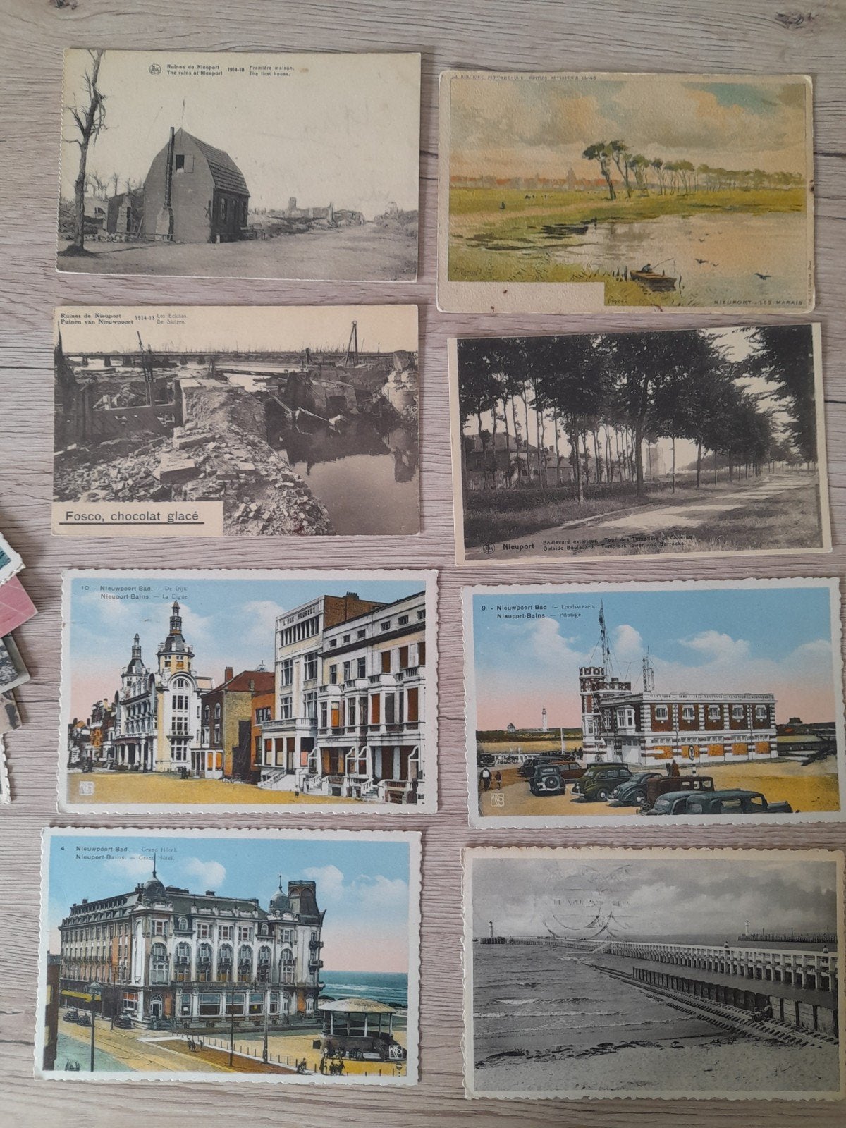 Nieuwpoort Postkaarten, Ophalen of Verzenden