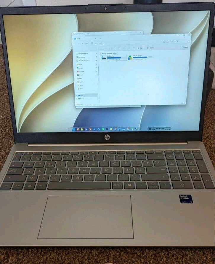 PC Portable HP - 24GB de RAM DDR5 - Prix négociable, Intel Core Ultra 5, 4 Ghz ou plus, Enlèvement, HP