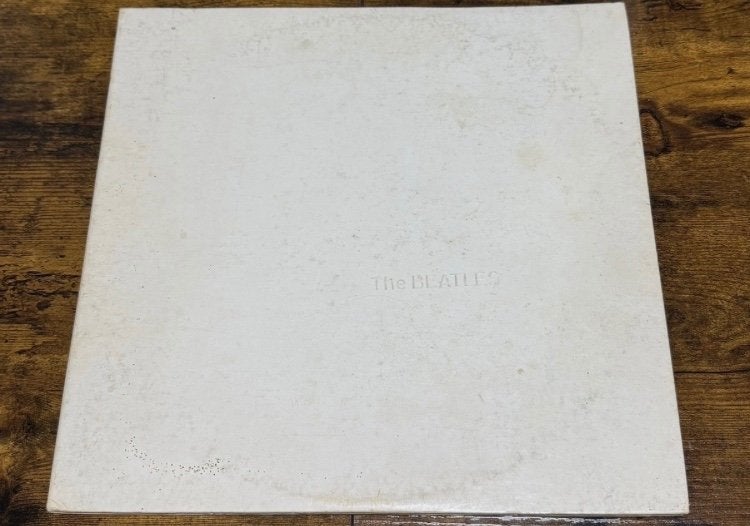 Album blanc des Beatles 1968 avec affiche, 12 pouces, Pop rock, Enlèvement ou Envoi, Utilisé