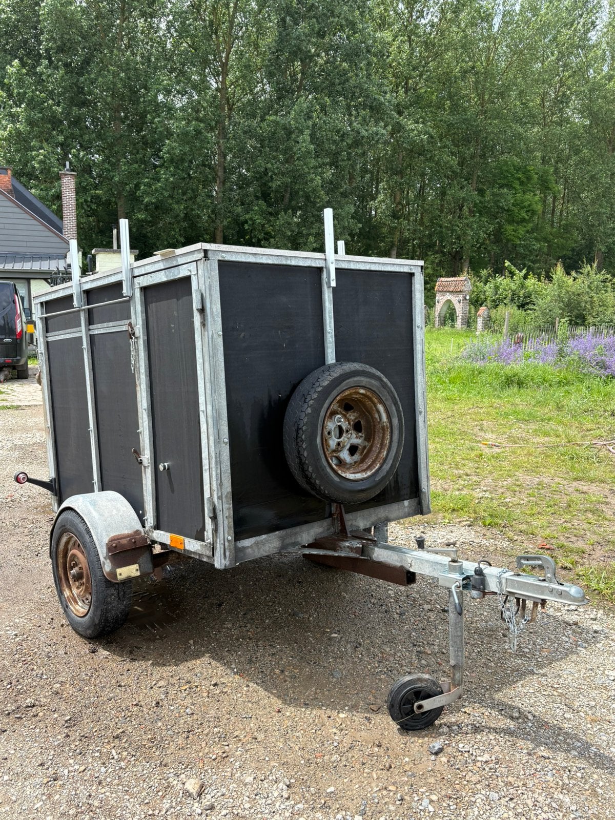 Kleine veetrailer, Auto diversen, Aanhangers en Bagagewagens, Zo goed als nieuw, Ophalen