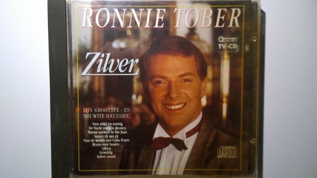 Ronnie Tober - Zilver, Cd's en Dvd's, Cd's | Nederlandstalig, Zo goed als nieuw, Levenslied of Smartlap, Ophalen of Verzenden