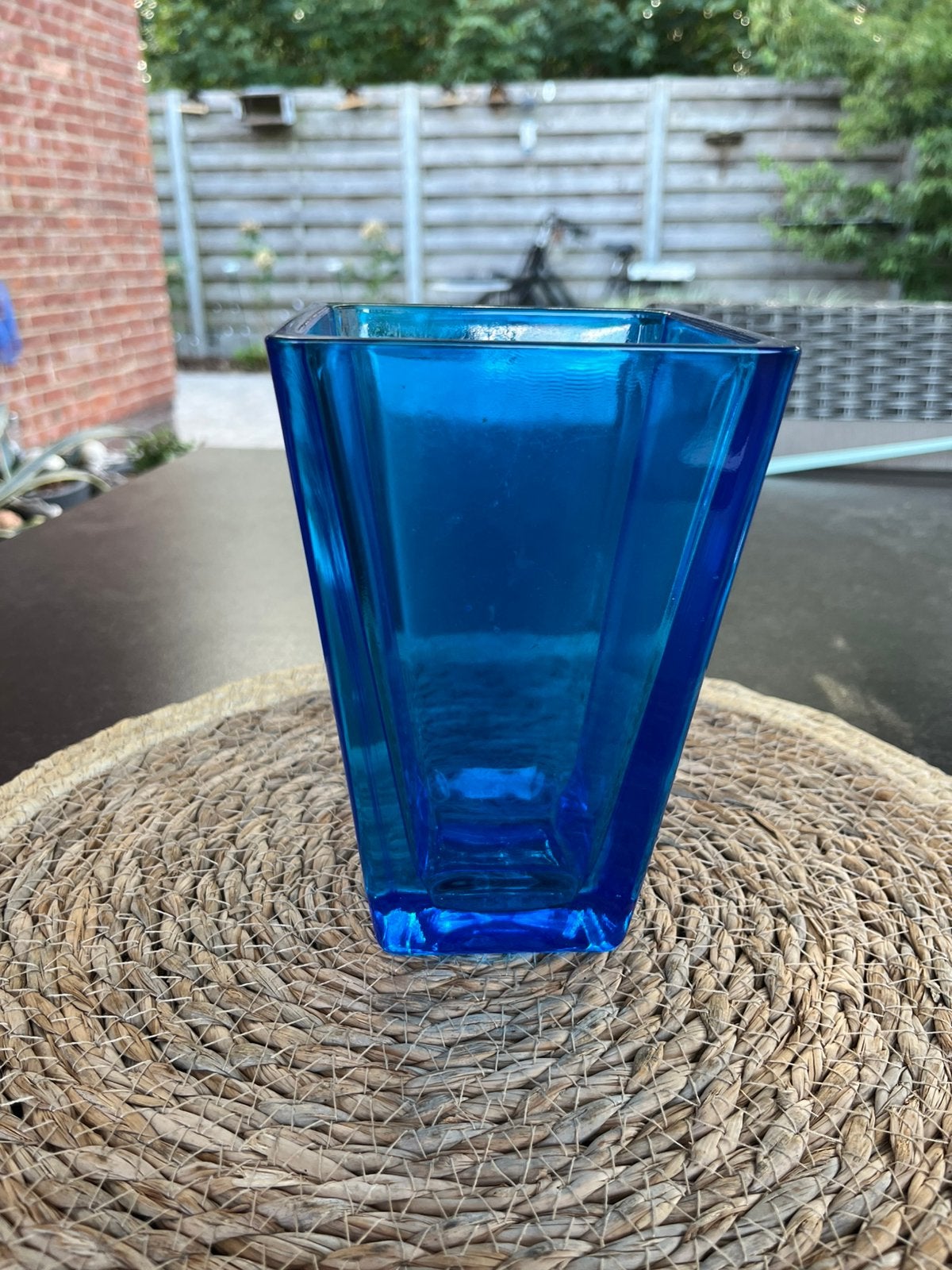 Art Deco vaas, Maison & Meubles, Accessoires pour la Maison | Vases, Enlèvement, Comme neuf, Bleu