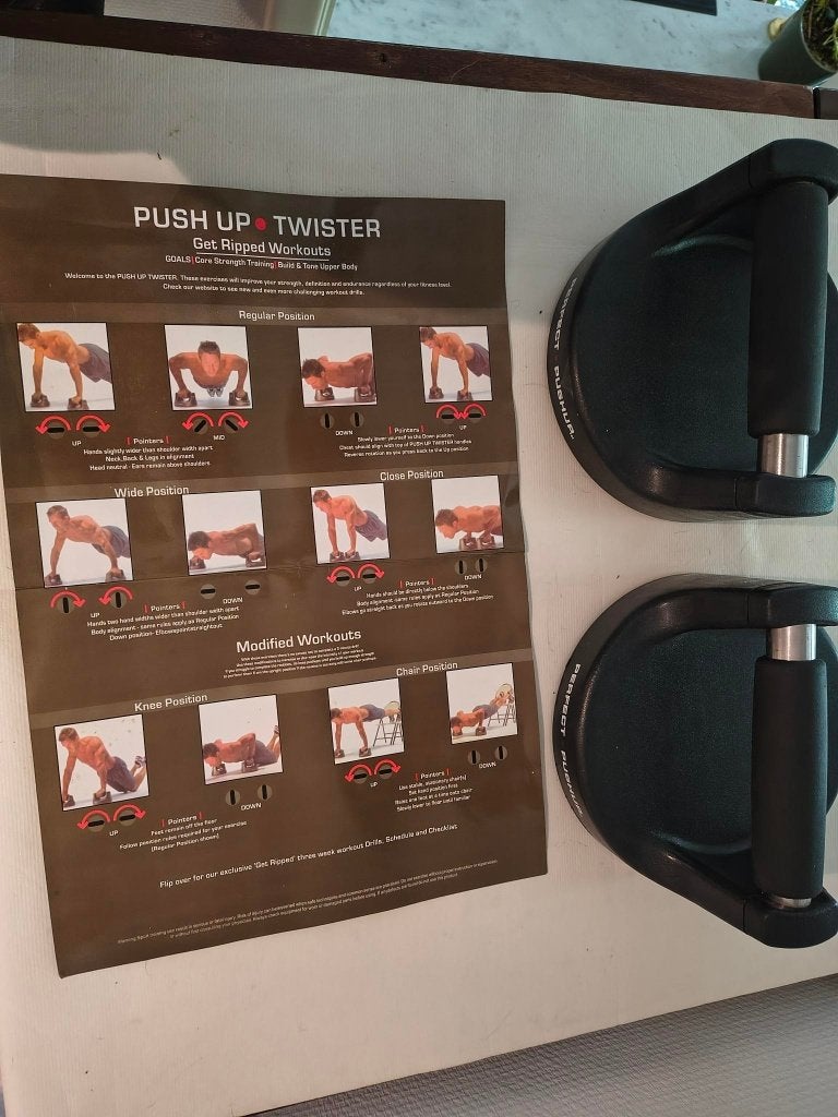 Push Up Twister, Sport en Fitness, Ophalen of Verzenden, Gebruikt, Armen
