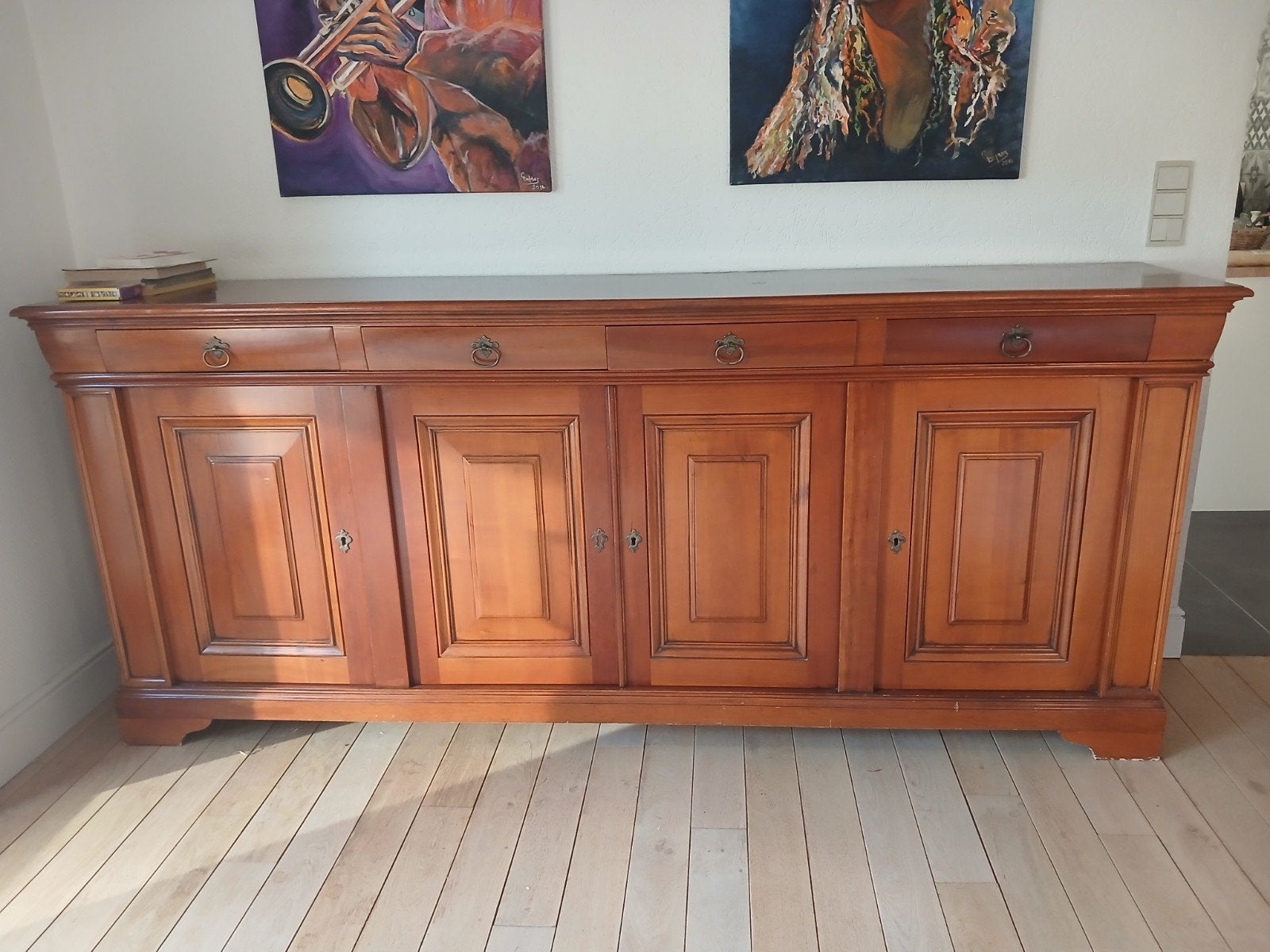 antieke dressoir, Ophalen