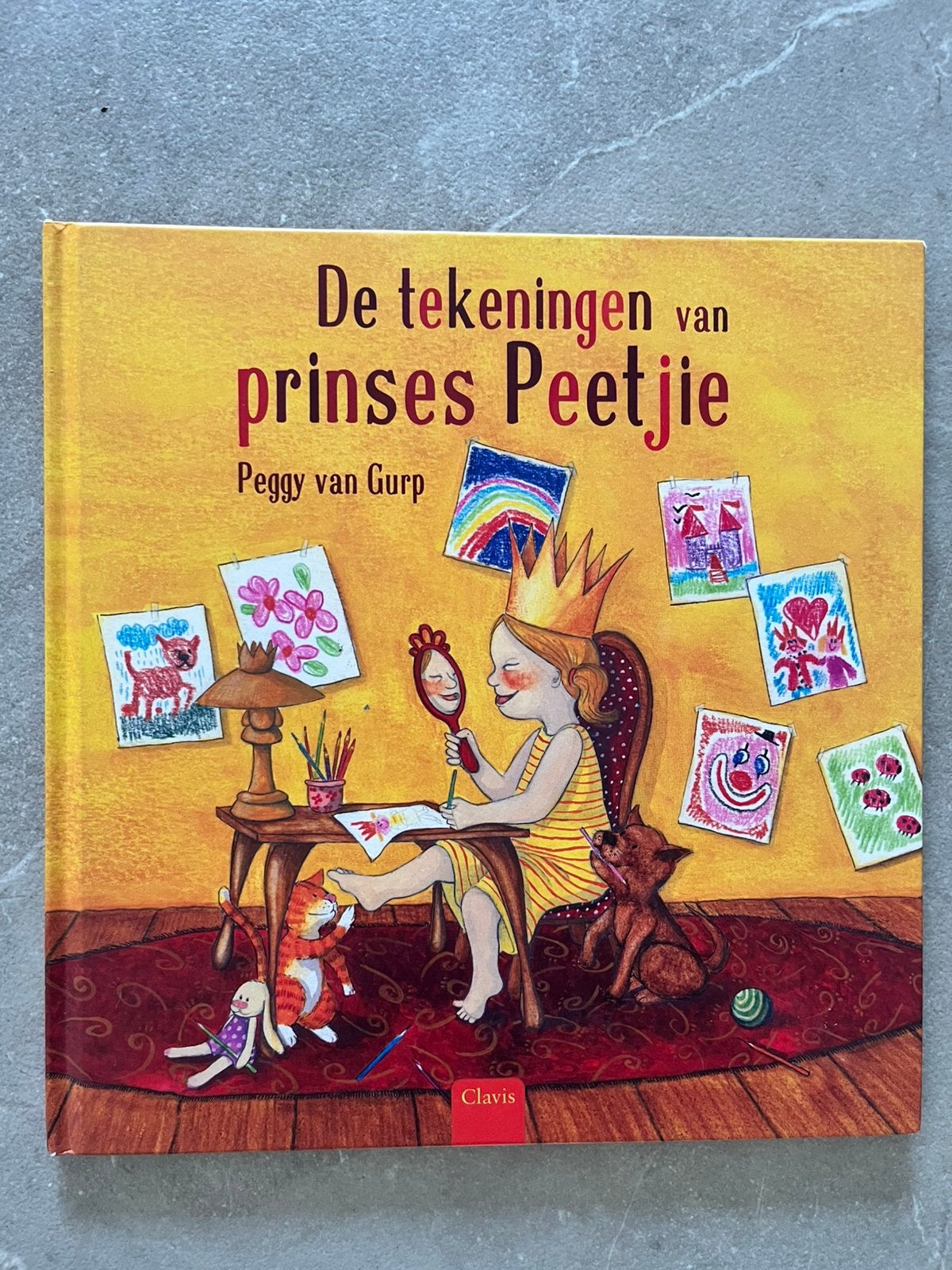 Kinderboek: De tekeningen van prinses Peetjie., Ophalen of Verzenden, Zo goed als nieuw