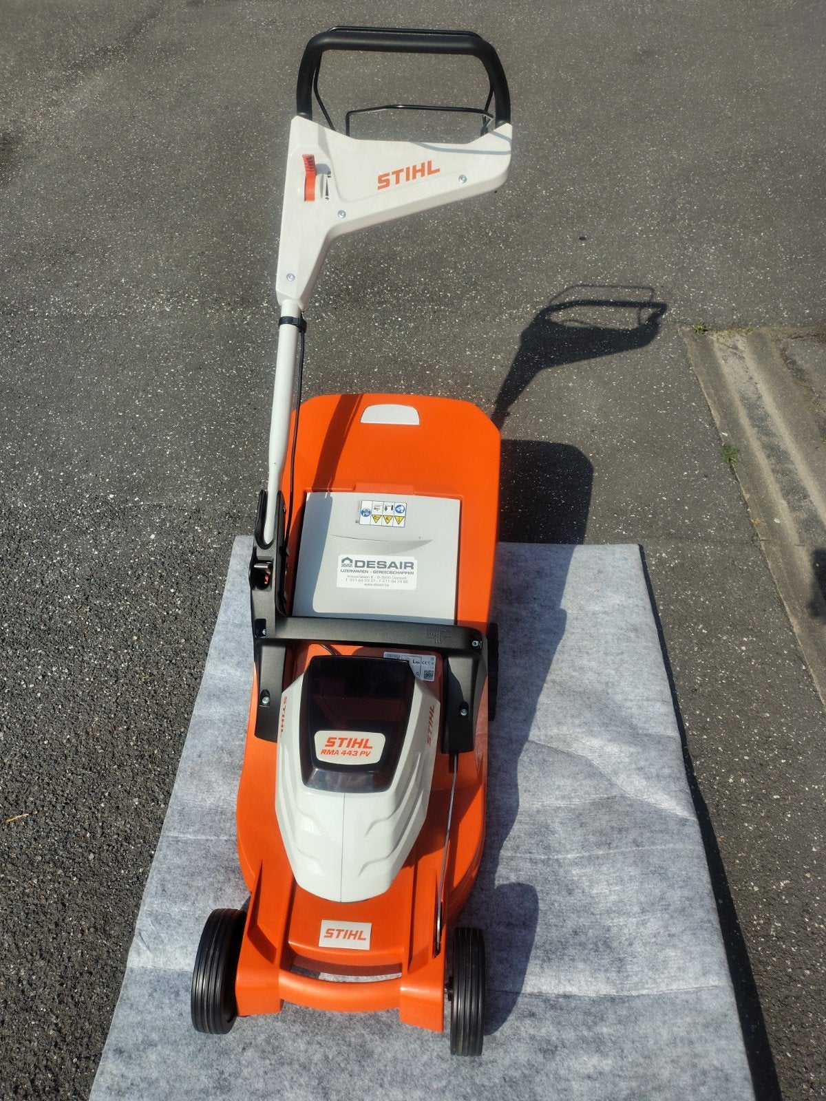 STIHL RMA 443 PV Accu-grasmaaier - GLOEDNIEUW (Enkel body), Tuin en Terras, Grasmaaiers, Nieuw, Accu-grasmaaier, 40 t/m 49 cm