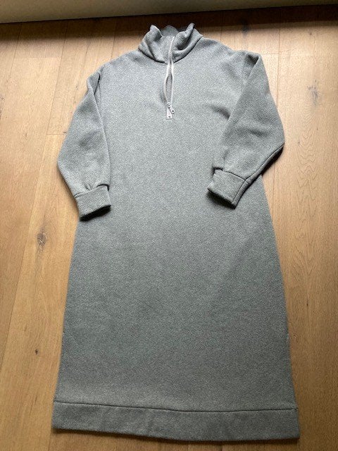 Les Jumelles jurk one size, Kleding | Dames, Les Jumelles, Ophalen of Verzenden, Grijs, Onder de knie