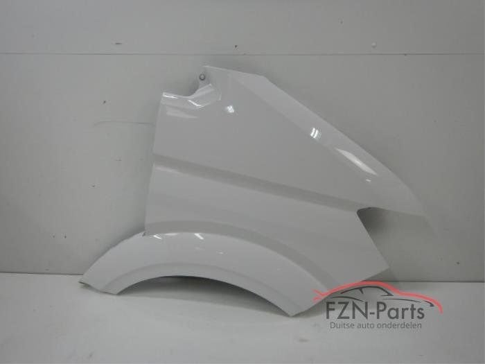 VW Crafter 7C0 Zijscherm Rechts-voor LB9A Wit, Ophalen of Verzenden, Gebruikt