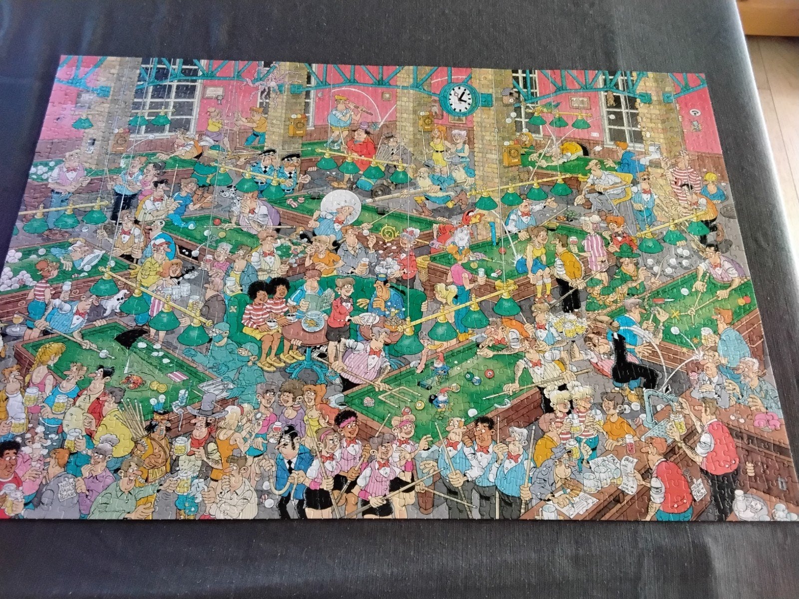 puzzel jan van haasteren 1500 stukjes, Ophalen of Verzenden, 500 t/m 1500 stukjes, Zo goed als nieuw, Legpuzzel