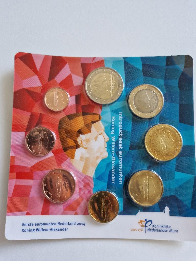 Euromunten eerste uitgave Nederland 2014, Ophalen of Verzenden