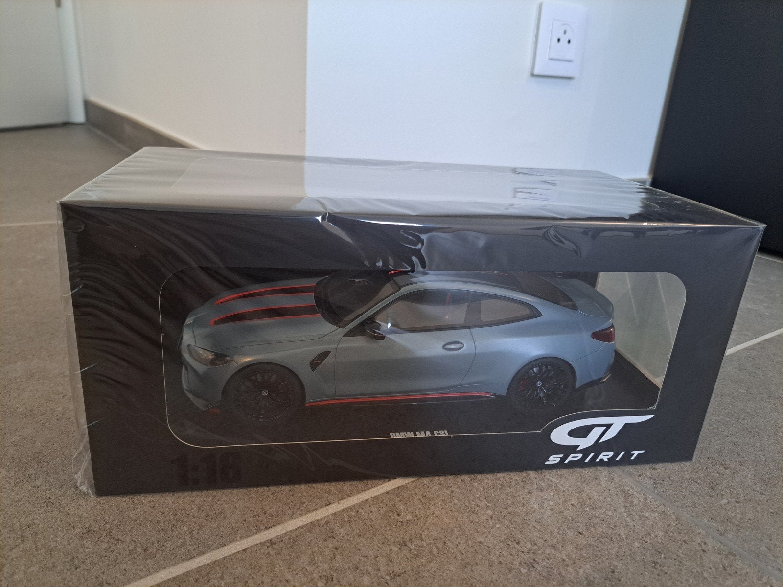 BMW 4-SERIE M4 G82 CSL COUPÉ 1:18 GT-SPIRIT GT427, Hobby en Vrije tijd, Ophalen of Verzenden, Nieuw, Auto, Overige merken