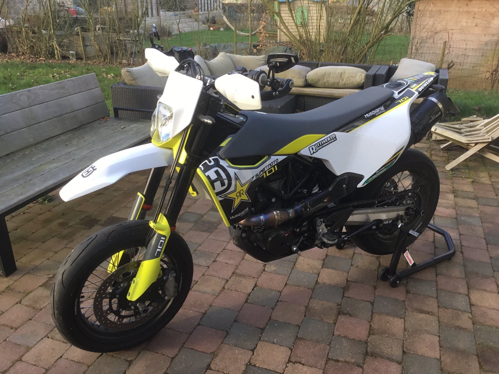 701supermotard de 2022 /3000km.   Super préparation, 700 cc, Nieuw, Particulier, Meer dan 35 kW