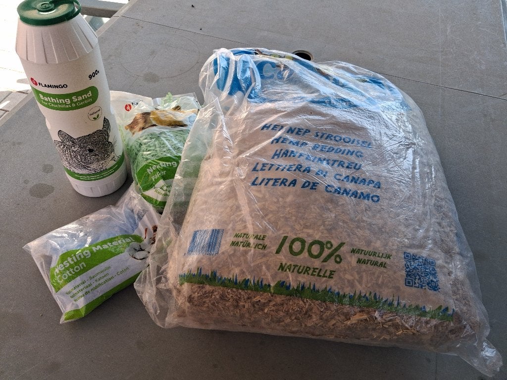 Nestmateriaal, Ophalen of Verzenden, Zo goed als nieuw, Verzorging