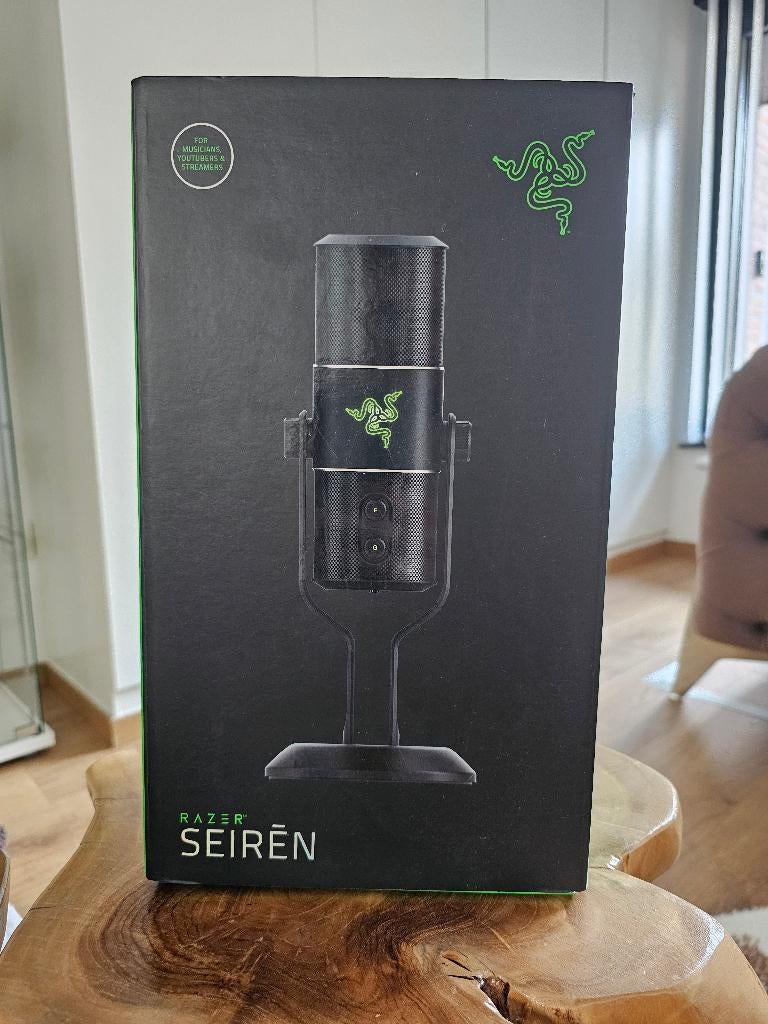 razer seiren nieuw, Musique & Instruments, Microphones, Comme neuf, Micro studio, Enlèvement