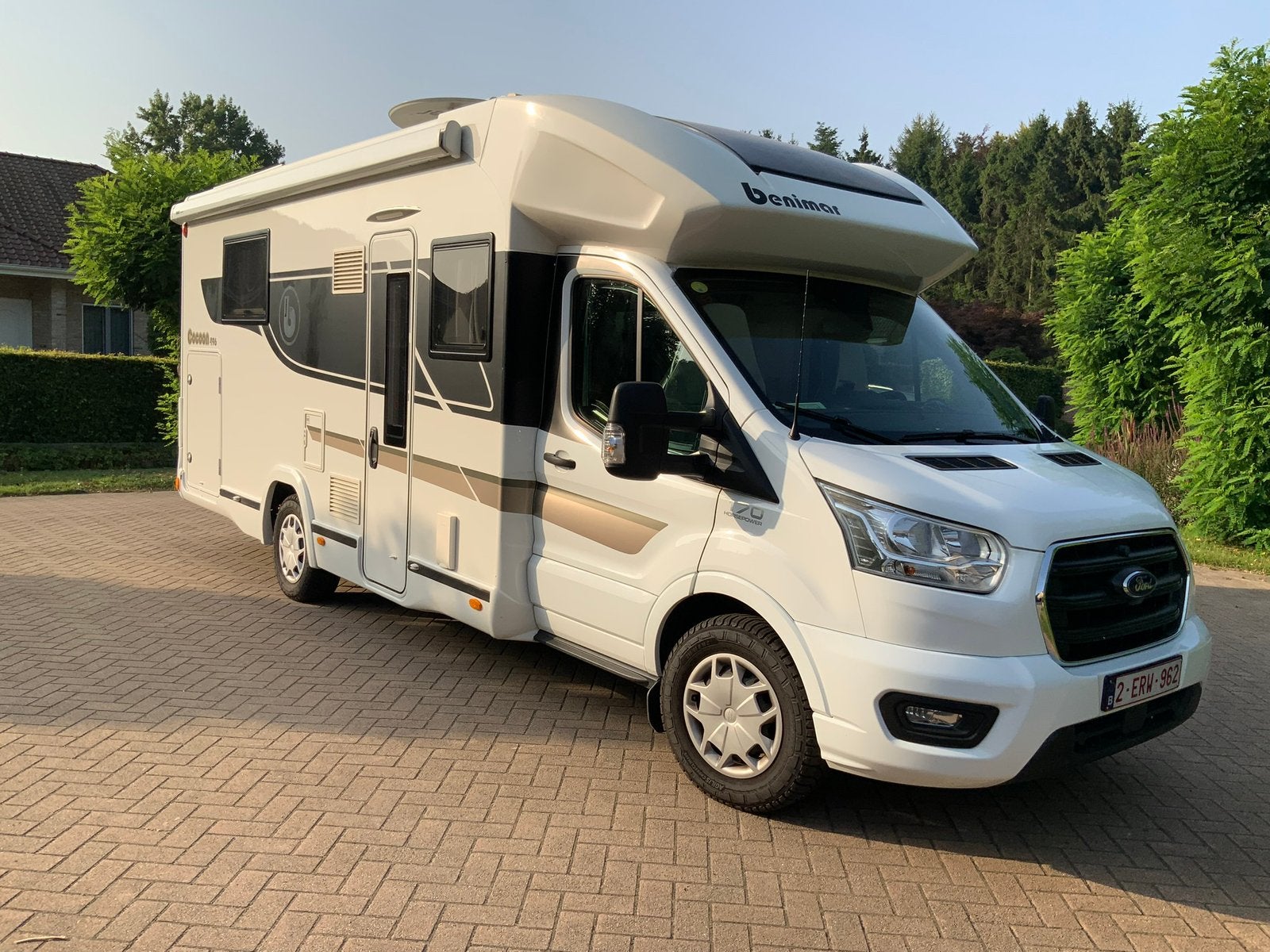 Benimar Cocoon 496, Airbags, Ringverwarming, Ford, Luifel