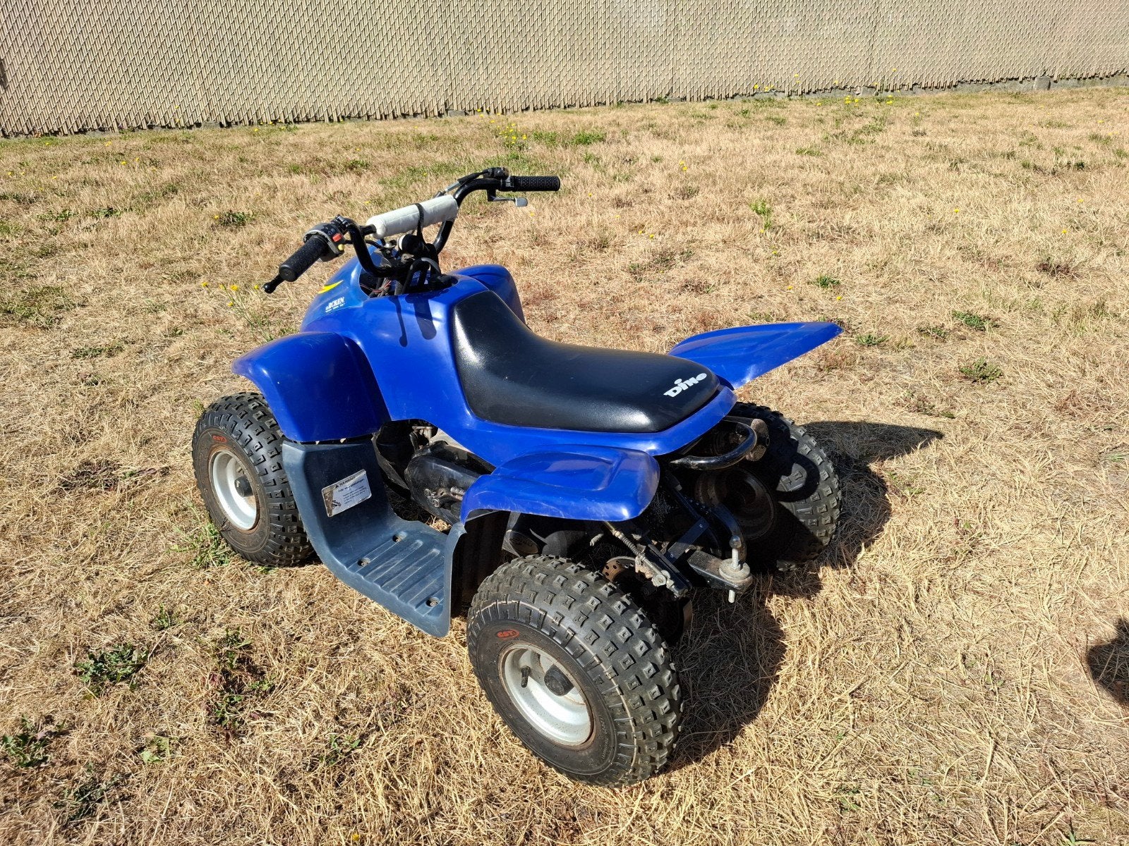 quad Dinli (suzuki lt50), Ophalen