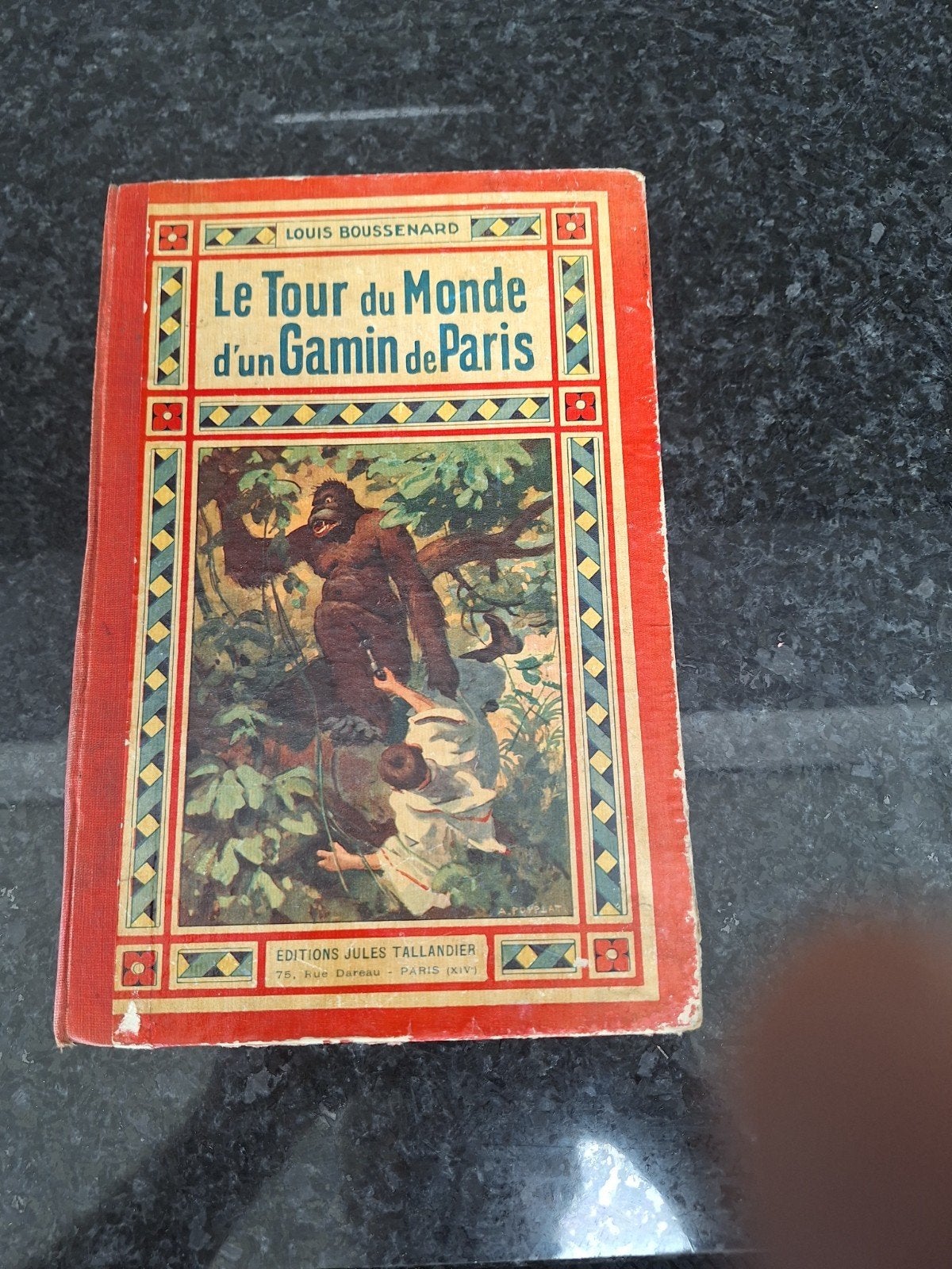 Le tour du monde à gamin de Paris, Livres, Aventure & Action, Enlèvement ou Envoi