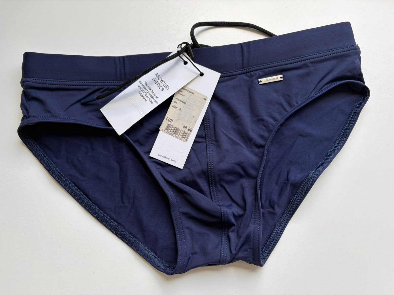 Calvin klein zwembroek nieuw, Kleding | Heren, Badmode en Zwemkleding, Verzenden, Maat 46 (S) of kleiner, Blauw, Zwemslip