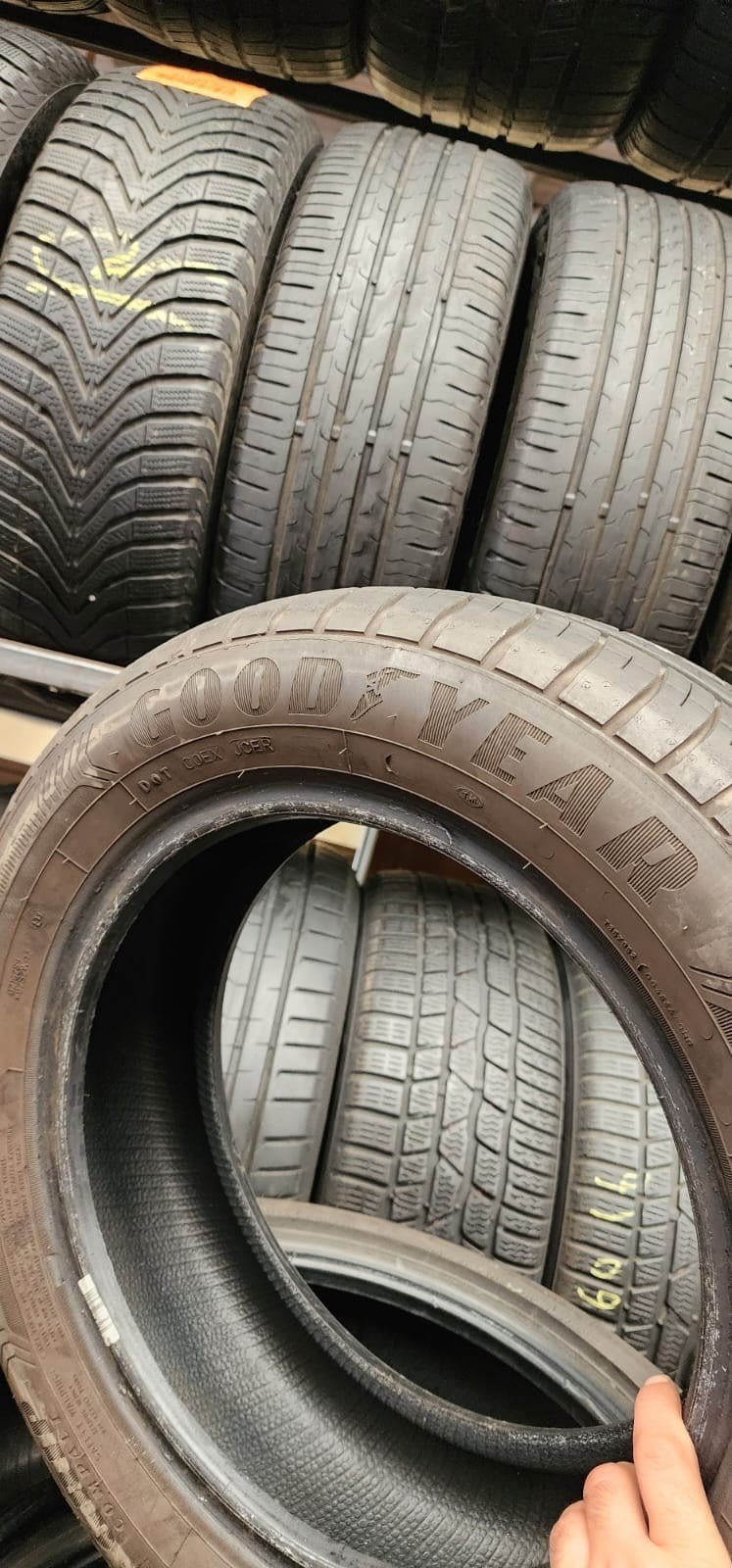 175/65R14 GOODYEAR TOP QUALITÉ avec montage et équilibrage, Enlèvement