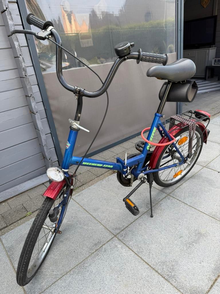 Plooifiets Rhino weekend star, Ophalen, Zo goed als nieuw
