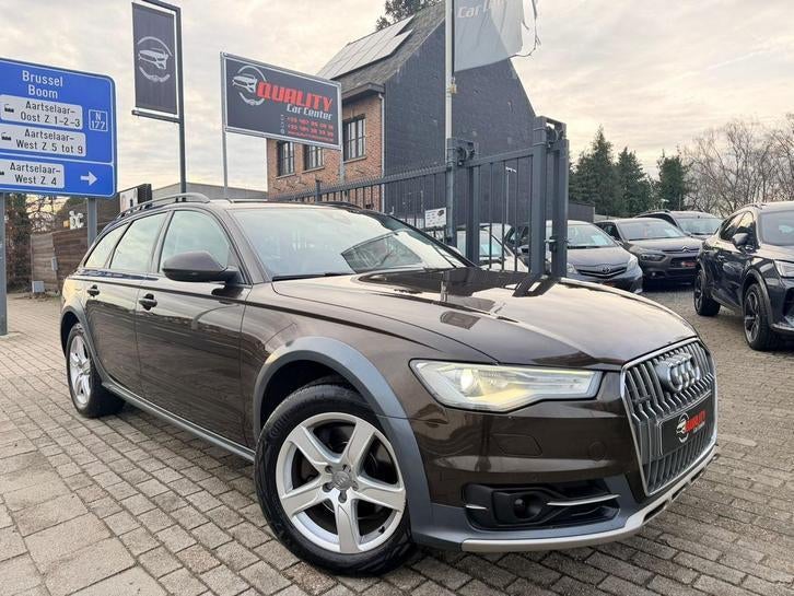 Audi A6 Allroad Quattro 2015 Euro6b 3.0TDI V6 Luchtveren, Autos, Cuir, Achat, Euro 6, Entreprise
