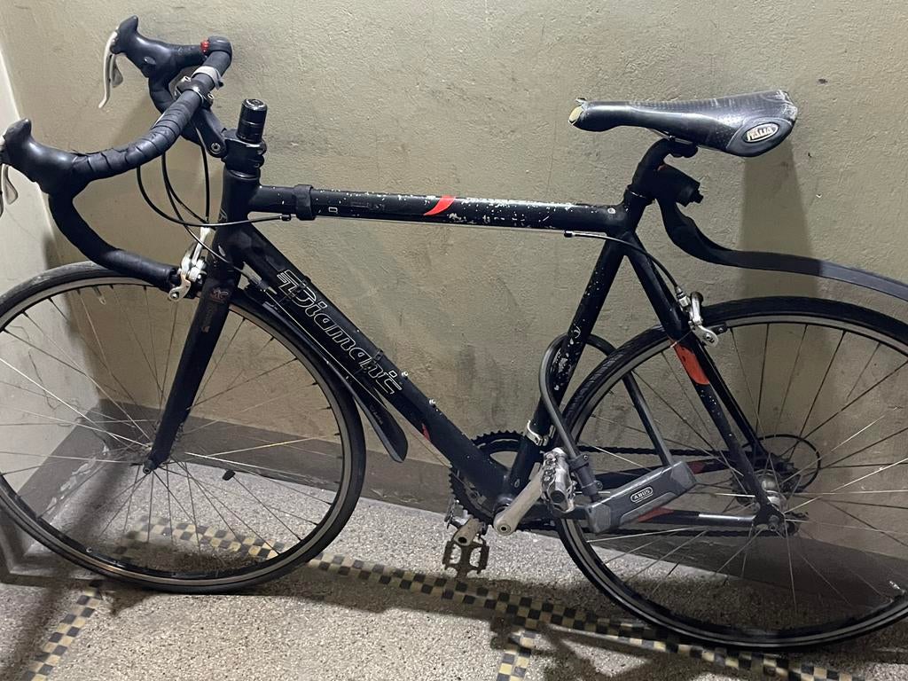Campagnolo racefiets met alle diamanten, Ophalen, Gebruikt