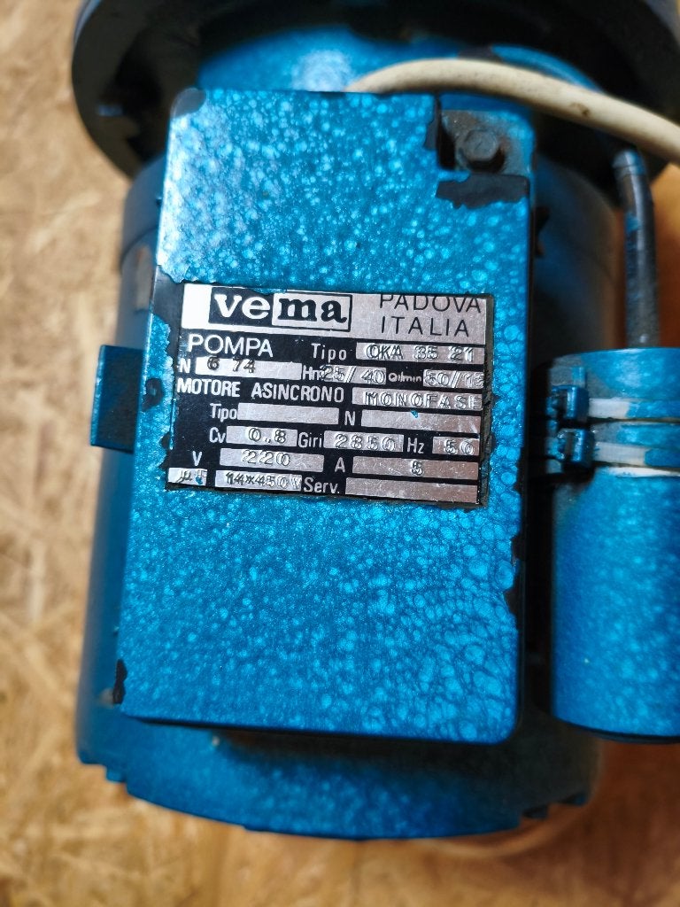 Vema OKA 35 Waterpomp – 0.8 PK (220V), Enlèvement, Comme neuf, Électrique
