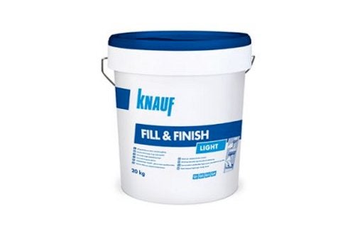 Knauf pakket van verschillende pleister- en voegproducten, Ophalen