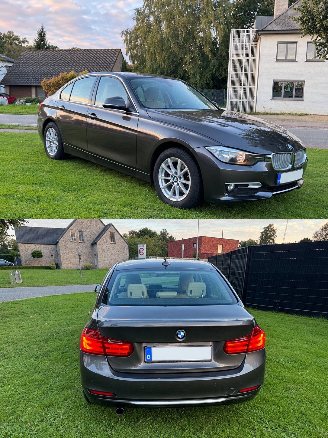 Bmw 316i 136pk Euro 6B Emmissionzoen vrij Blanco Keuring !, Auto's, 100 kW, 4 deurs, Achterwielaandrijving, Bruin