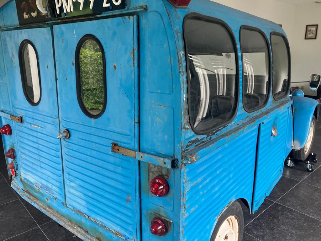 2CV AZU Personen Bestel 07-11-1960, Voorwielaandrijving, 4 zetels, Monovolume, Blauw