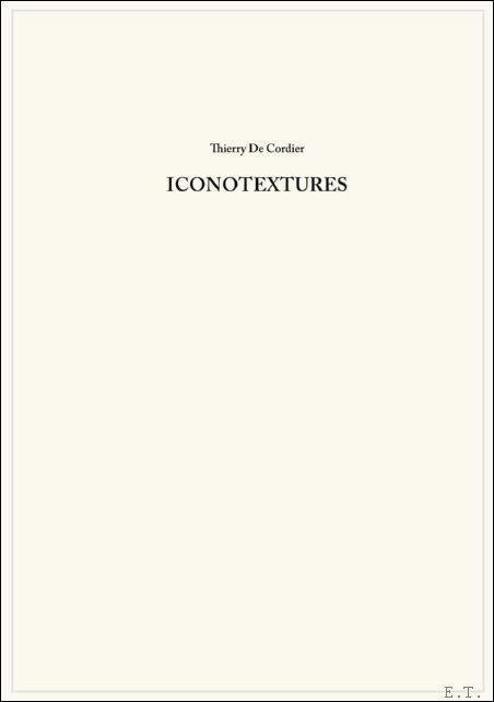 Thierry De Cordier, Neuf, Enlèvement ou Envoi, Michel Draguet, Peinture et dessin