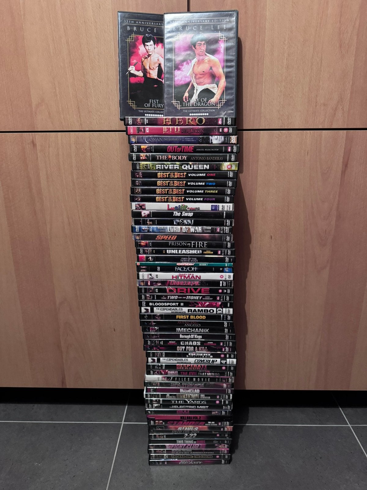 Dvd's, Maison & Meubles, Accessoires pour la Maison | Étagères pour CD & DVD, Enlèvement, Comme neuf, DVD