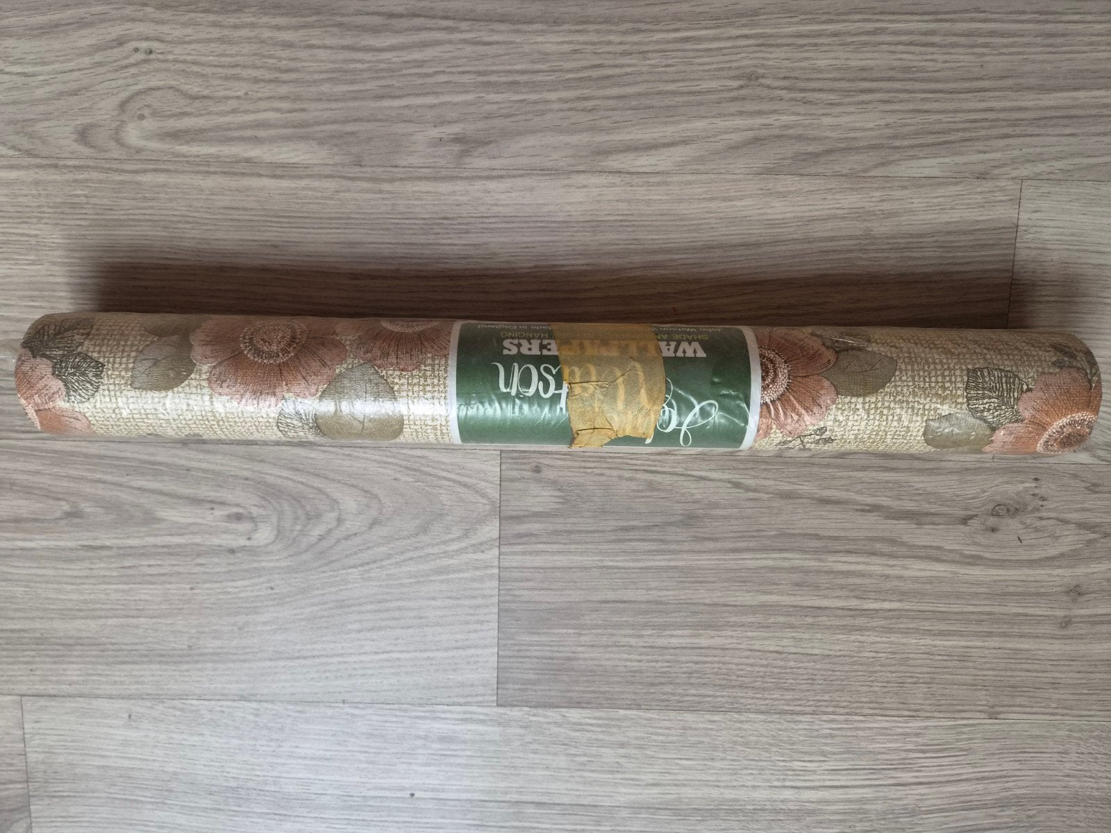 vintage behangpapier bloem, Ophalen