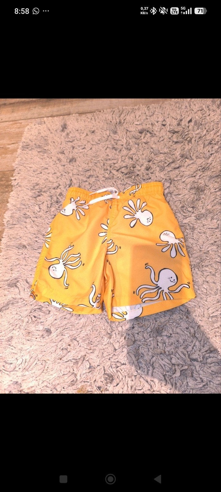 shortje Hema 74-80, Kinderen en Baby's, Babykleding | Baby-zwemkleding, Ophalen of Verzenden