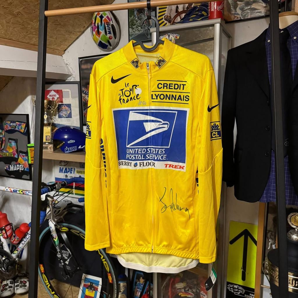 Tour de France - Lance Armstrong, Vélos & Vélomoteurs, Accessoires vélo | Vêtements de cyclisme, Enlèvement ou Envoi