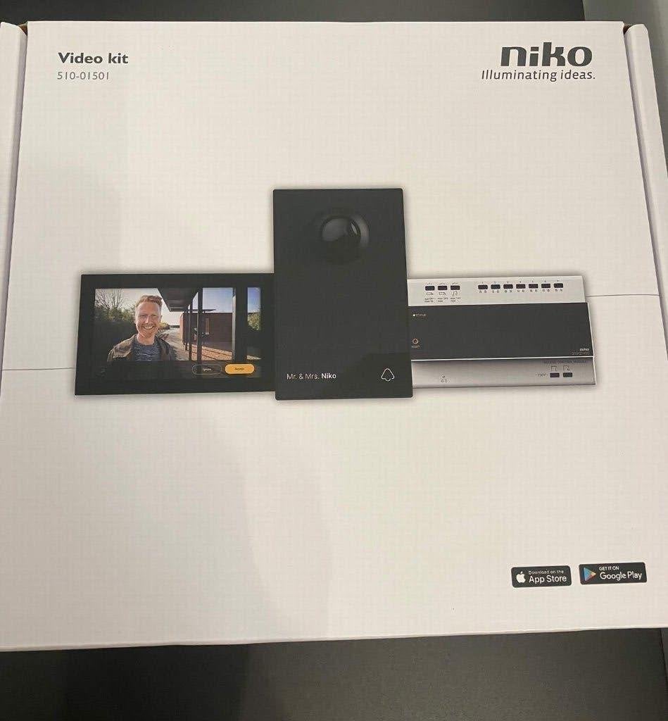 Niko videofoon 510-01501, Maison & Meubles, Sonnettes, Neuf, Enlèvement