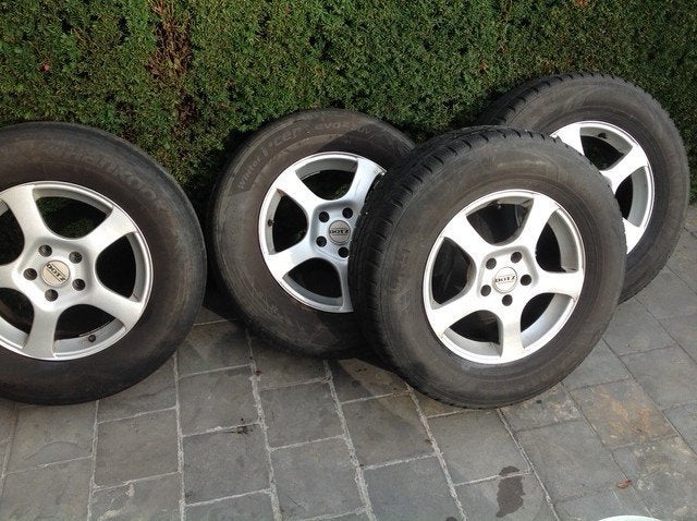 Winterbanden op Alu-velgen 16", Pneus hiver, 16 pouces, Véhicule utilitaire, Enlèvement