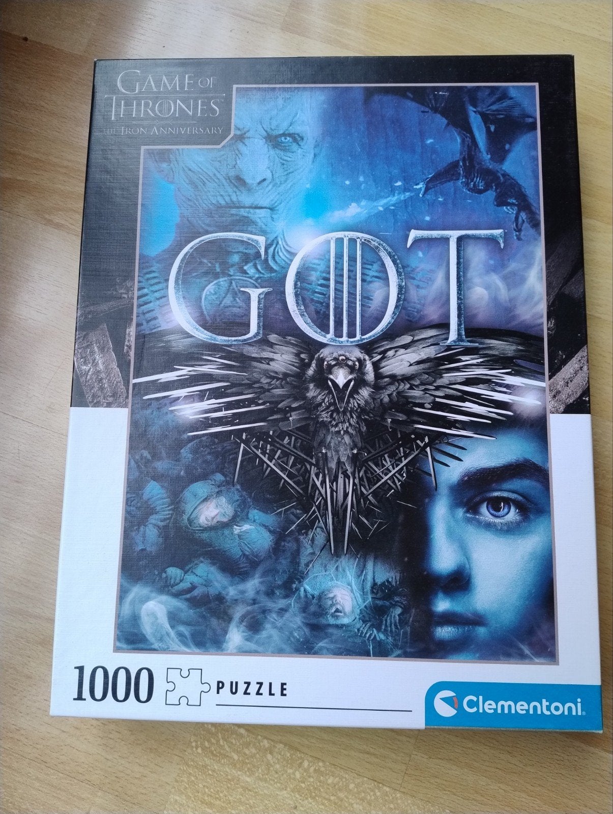 Puzzel Game of Thrones, Ophalen