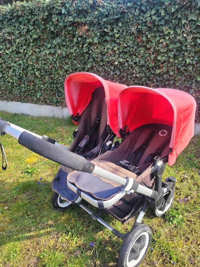 Bugaboo Donkey, Ophalen, Zo goed als nieuw, Combiwagen, Duowagen