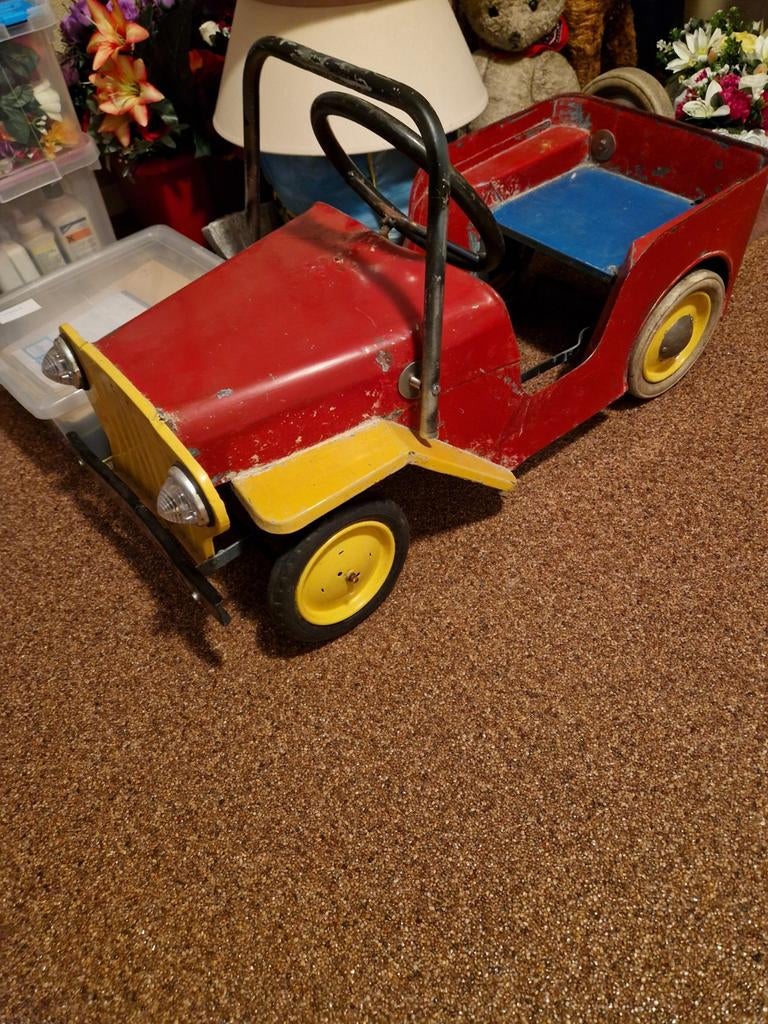 Trapauto Willys jeep, Antiquités & Art, Antiquités | Jouets, Enlèvement